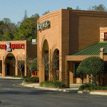 AMPRO upgrades lighting at Cypress Point Shopping Center | 43901 frontage05
